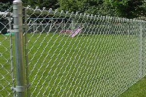 Galvanised Fence