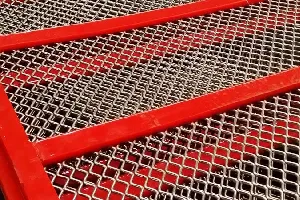 Self Cleaning Wire Mesh With PU